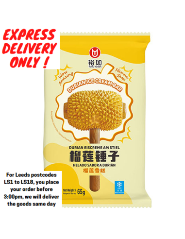Yuru YR Durian Ice Cream Bar 65g