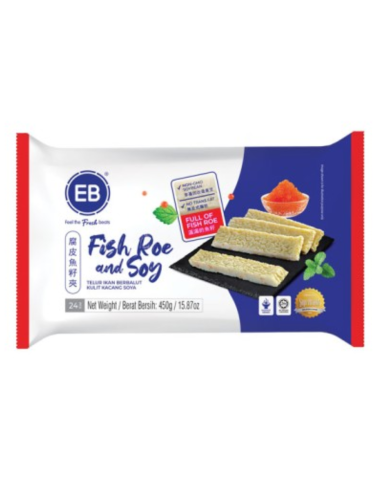 EB Fish Roe and Soy 450g EB腐皮魚籽夾