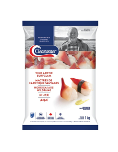 Clearwater Wild Arctic Surfclam 1kg