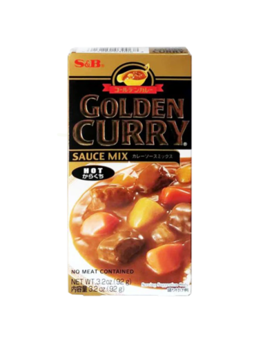 S&B Golden Curry Hot 92g
