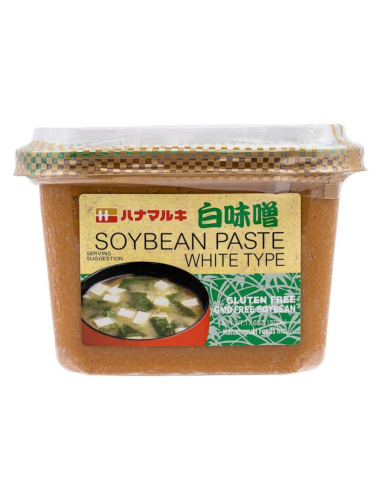 Hanamaruki White Miso Paste (Shiro Miso Cup) 500g