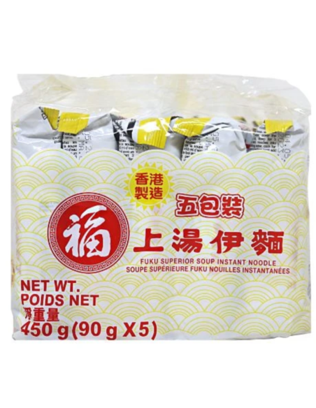 福字上汤伊面 90g x 5 - Fuku - 麵條 ZH
