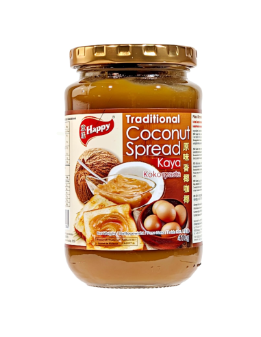 Happy (Brown) Coconut Spread Kaya 410g