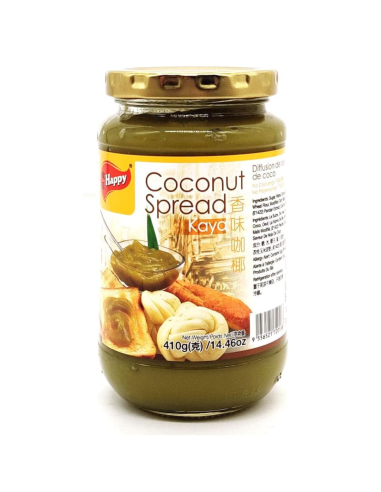 Happy (Pandan) Coconut Spread Kaya 410g