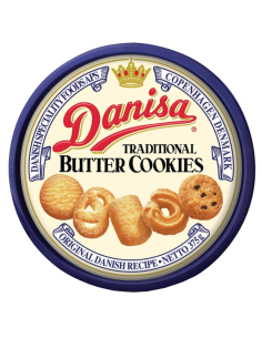 Danisa Traditional Butter Cookies Tin 375g