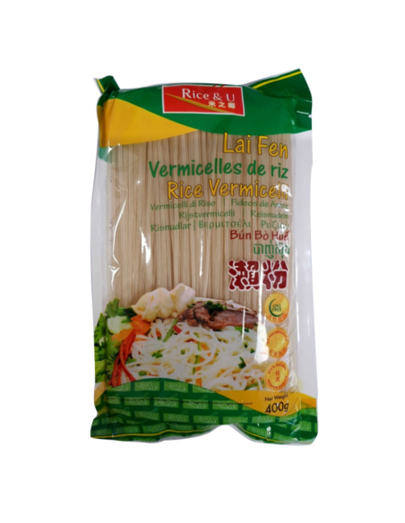 R&U Rice Vermicelli (Lai Fen) 400g