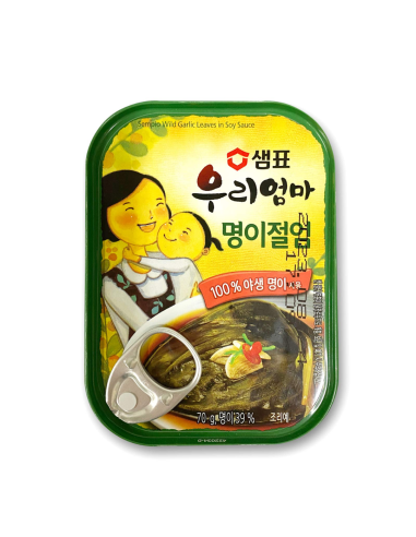 Sempio Canned Wild Garlic Leaves In Soy Sauce 70g