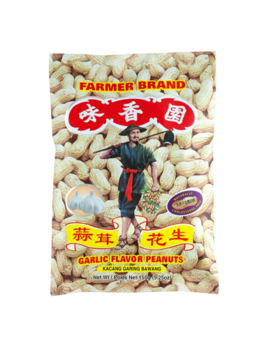 Farmer Brand Dried Garlic Flavoured Peanuts 150g