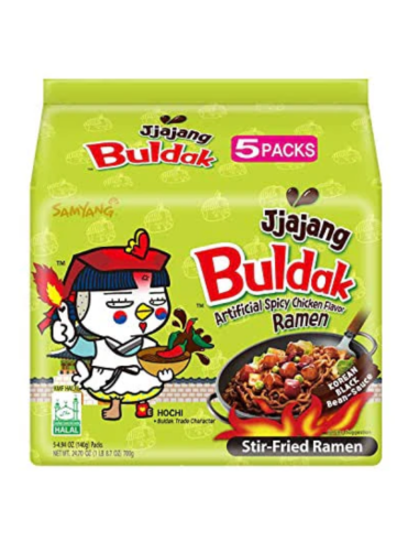 SAMYANG 炸醬香辣鸡味即食面 (5 x 140g) 700g - Samyang - 麵條 ZH