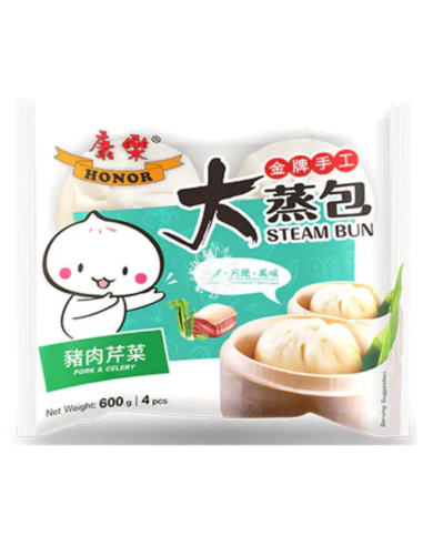 Honor Steam Bun （Pork and Celery）600g
