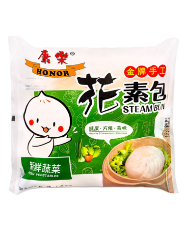Honor Steam Bun (Fresh Vegetables) 600g