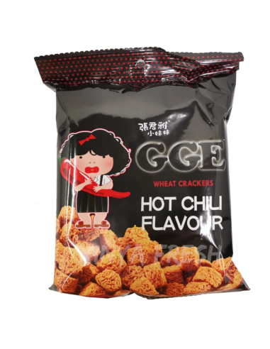 GGE Wheat Crackers Hot Chilli Flavour 80g