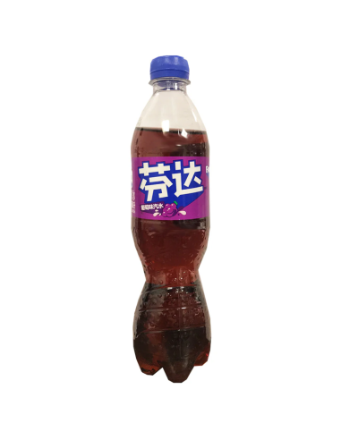 芬达葡萄味汽水 500ml