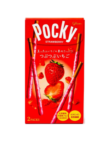 Glico Pocky Strawberry Flavour 55g