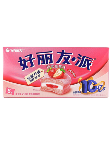 好丽友-輕雪草莓味210g