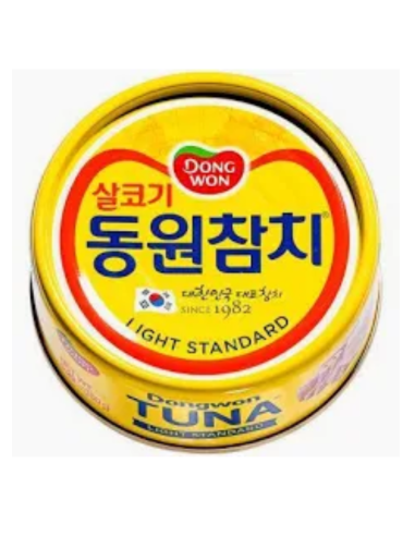 Dongwon 块状清淡金枪鱼罐头 150g