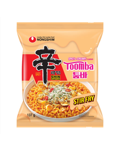 农心辛拉面冬巴辣奶油炒面 137g x 5