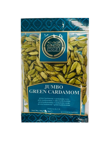 Heera Jumbo Green Cardamom 50g