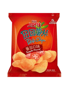 Oishi Potato Chips Tomato Flavour 50g