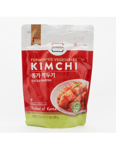 Jongga Kakdugi Kimchi Diced Radish 500g