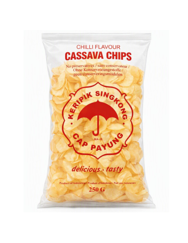 Mirasa Cassave Chips Chilli 250g