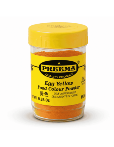 Preema 蛋黄色食用色素 25克