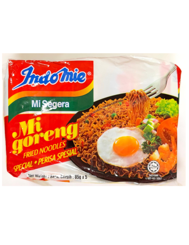 Indo mie Fried Noodles Multi Pack (Authentic) EGG 85g x 5
