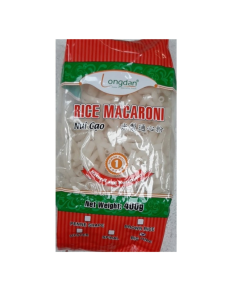 Longdan Rice Macaroni Big Tube 400g