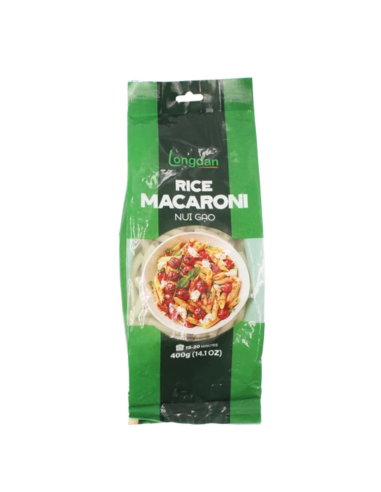 Longdan Rice Macaroni Big Tube 400g