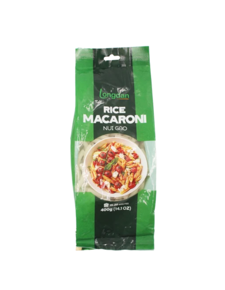 Longdan Rice Macaroni Big Tube 400g