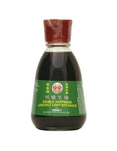 Double Happiness Less Salt Light Soy Sauce 150ml