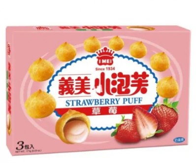 Imei草莓泡芙57克