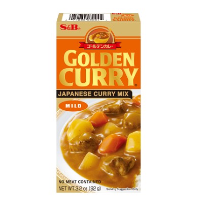 S & B Golden Curry Mix, Mild 92 g