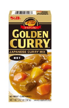 S &B Golden Curry Hot 92 g