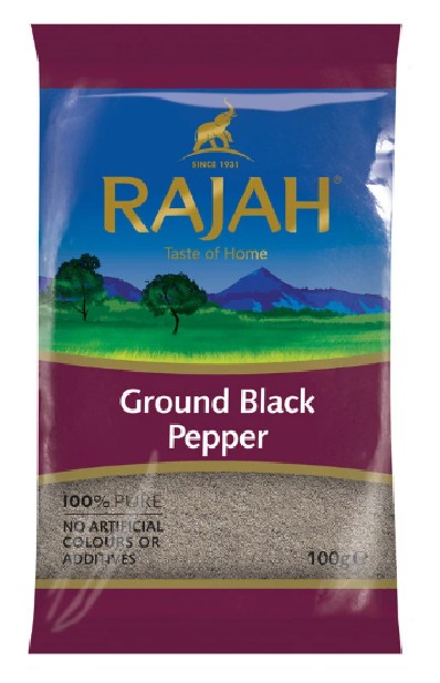 Rajah Ground Black Pepper 100g