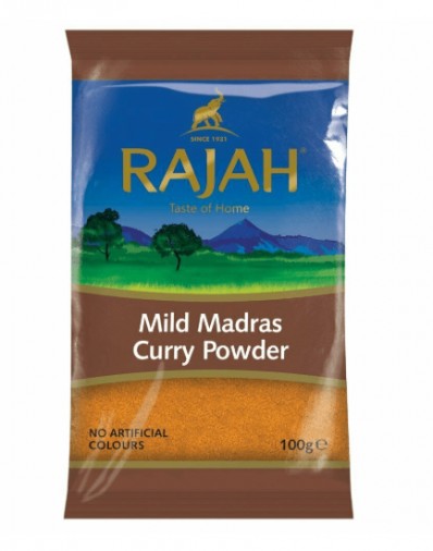 Rajah mild Madras Curry Powder 100g