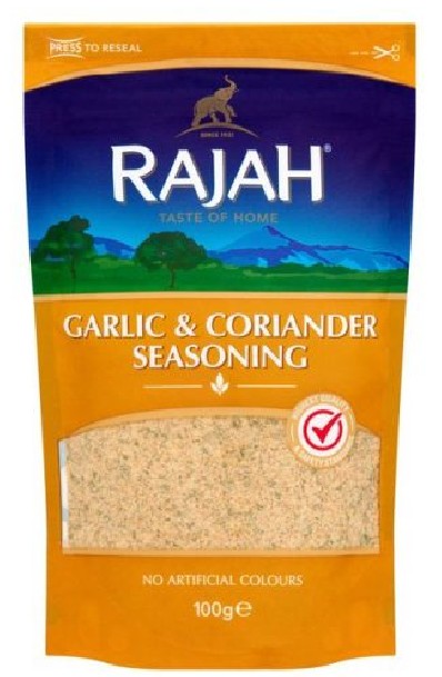 Rajah Garlic And Coriender Seasoning 100g