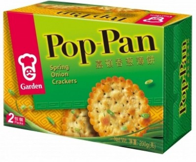 Garden Pop Pan葱脆饼干200g