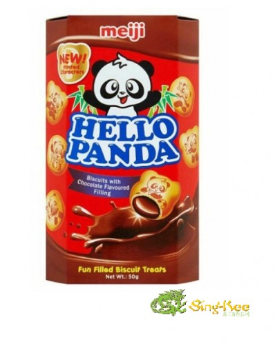 Meiji Hello Panda Chocolate Flavoured Biscuit 50g