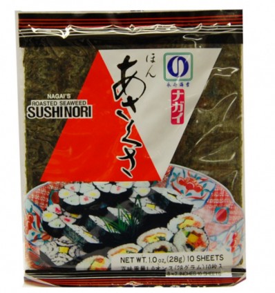 Nagai's Roasted Seaweed Sushinori 28g