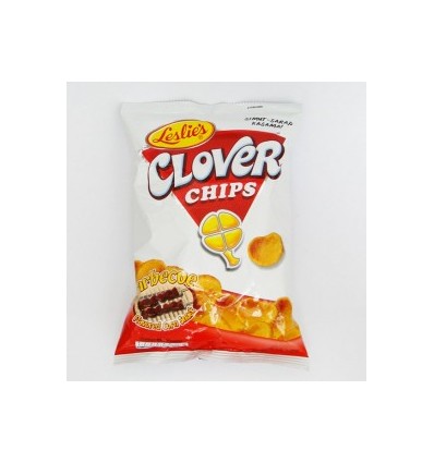 Leslies Clover Chips Barbecue 85 g