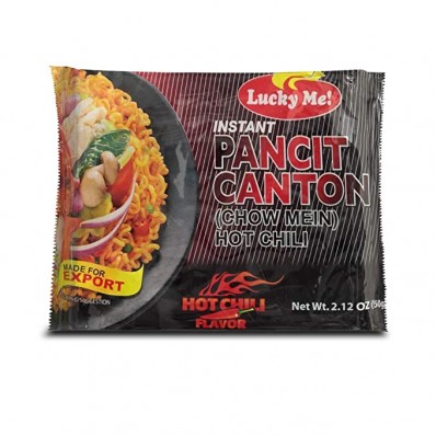 Lucky Me Pancit Canton Hot Chilli Flavor 60g