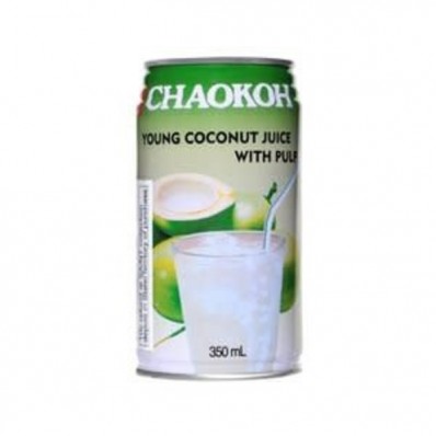 Chaokoh Young Coconut Juice With Pulp 520 ml