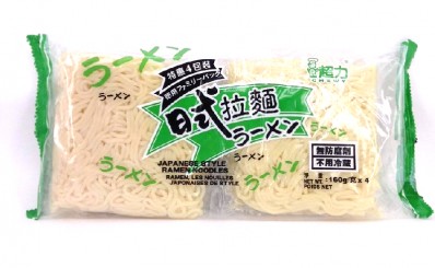 Chewy Japanese Style Ramen Noodles 640g (160g x 4)