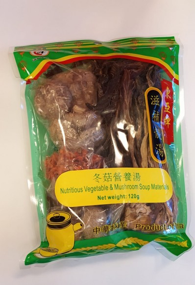 East Asia Nutritious Vegetable And Mushroom Soup Materials 120 g