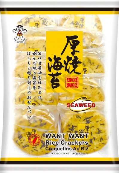 WANT WANT 海苔米饼 160g