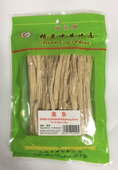 EAST ASIA Dried Codonopsis (Dong Sum) 200g