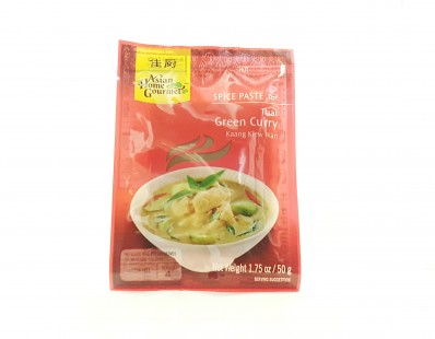 ASIAN HOME GOURMET Spice Paste for Thai Green Curry Kaang Kiew Wan 50g