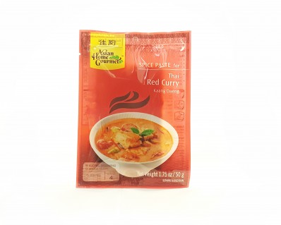 ASIAN HOME GOURMET Spice Paste for Thai Red Curry Kaang Daeng 50g