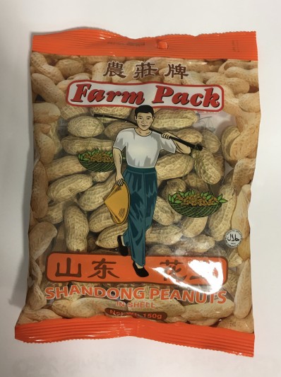 Farm Pack Shangdong Peanuts in Shell 150g
